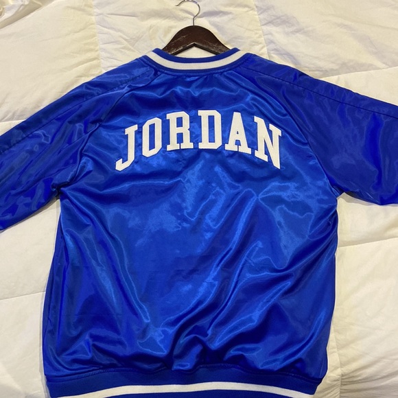 Air Jordan Satin Jacket "He Got Game" Shuttlesworth Blue AR1169-405 Size medium - Picture 6 of 7
